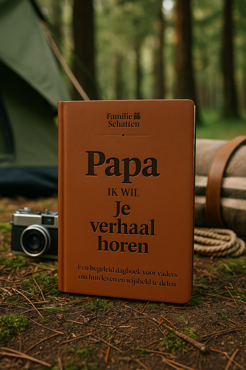 Papa’s herinneringen – Een geleid dagboek 🤎 -50% BLACK FRIDAY 🤎