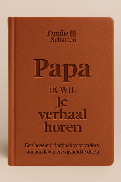 Papa’s herinneringen – Een begeleid dagboek